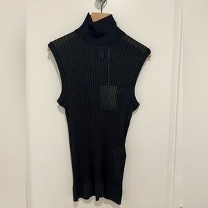 Givenchy Turtleneck Sleeveless Top